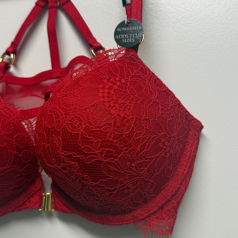 Victorias Secret Very Sexy Bombshell Lace Bra 34A NWT